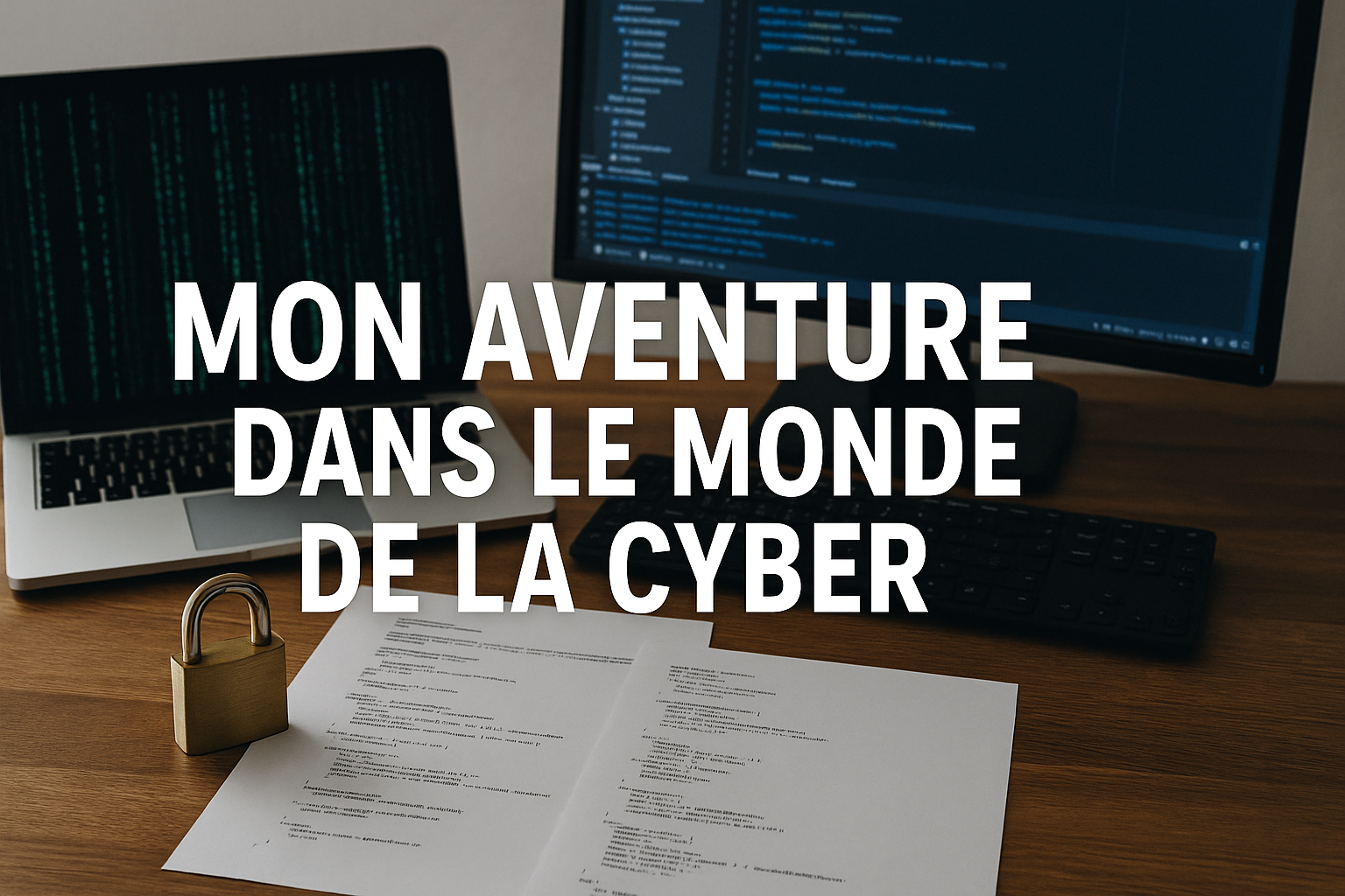 Mon aventure dans le monde de la cybersécurité